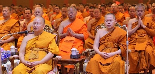 600724 อธิการ รอง กต เจริญมนต์ถวายพระพร ร.10 ณ มวก มจร0