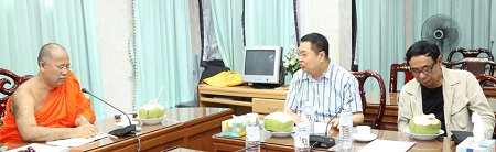 611007 รอง กต ประชุม ดร.คิน ฉ่วย หารือ ABC และวิจัยสุวรรณภูมิ 205 มจร 00